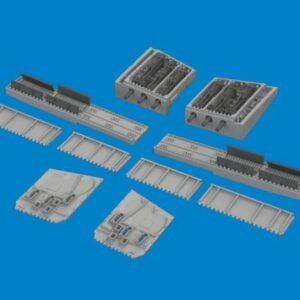 EDUARD 6481131 P-40N gun bays (6 guns) PRINT 1/48