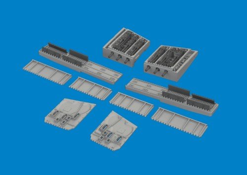 EDUARD 6481131 P-40N gun bays (6 guns) PRINT 1/48