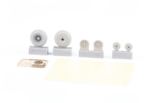 EDUARD 6481135 P-40N wheels cross tread 1/48 – Image 4