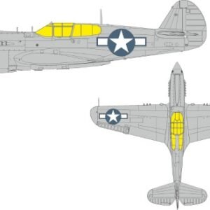 EDUARD EX1134 P-40N US national insignia 1/48