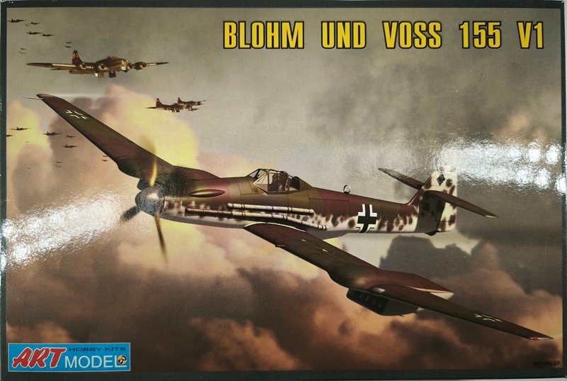 Art Model ART7202 Blohm & Voss 155V2 WWII Ger. interceptor 1/72