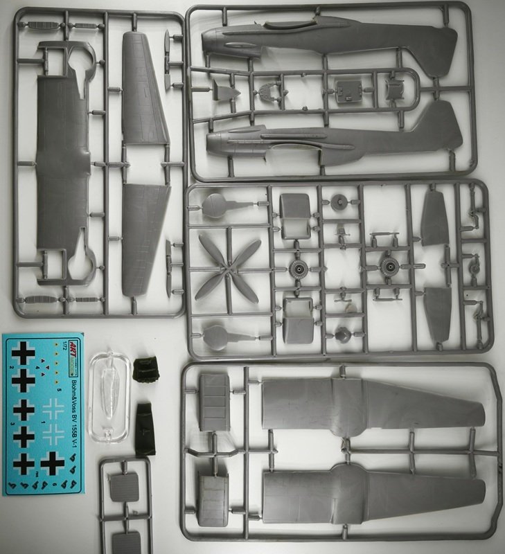 Art Model ART7202 Blohm & Voss 155V2 WWII Ger. interceptor 1/72 – Image 2