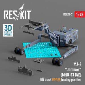 RESKIT RSK48-0006 MJ-4 Jammer (MHU-83 B/E) Early lift truck UPPER loading position (3D. Printed) (1/48)