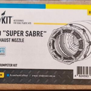RESKIT RSU32-0072 F-100 Super Sabre late exhaust nozzle for Trumpeter kit (1/32)