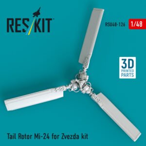 RESKIT RSU48-0126 Tail Rotor Mi-24V for Zvezda Kit (1/48)