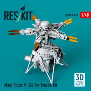 RESKIT RSU48-0127 Main Rotor Mi-24V for Zvezda Kit (1/48)