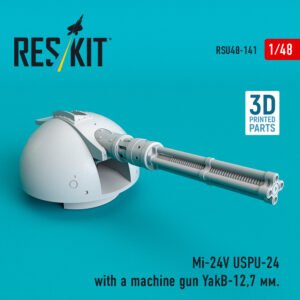 RESKIT RSU48-0141 Mi-24V USPU-24 with a machine gun YakB-12,7 mm (1/48)
