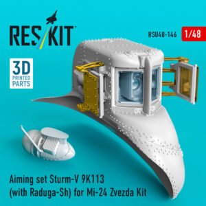 RESKIT RSU48-0146 Aiming set Sturm-V 9K113 (with Raduga-Sh) for Mi-24 Zvezda Kit (1/48)
