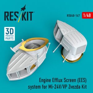 RESKIT RSU48-0147 Engine Efflux Screen (EES) system for Mi-24V/VP Zvezda Kit (1/48)