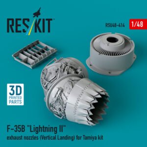 RESKIT RSU48-0414 F-35B Lightning II exhaust nozzles (Vertical Landing) for Tamiya kit (1/48)