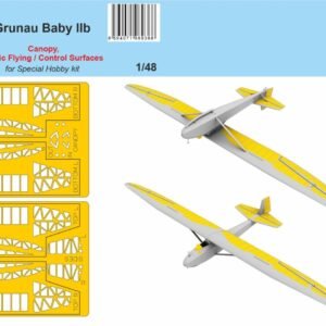 SPECIAL HOBBY M48017 MASK Grunau Baby IIB Canopy 1/48
