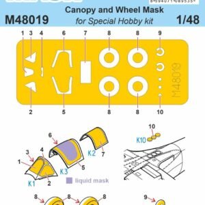 SPECIAL HOBBY M48019 MASK Seafire Mk.15 /48