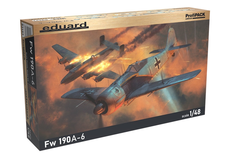 EDUARD 82137 MAQUETTE AVION Fw 190A-6 1/48