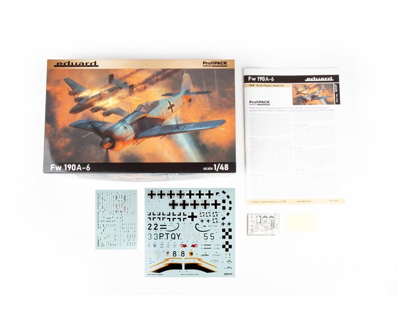 EDUARD 82137 MAQUETTE AVION Fw 190A-6 1/48 – Image 2