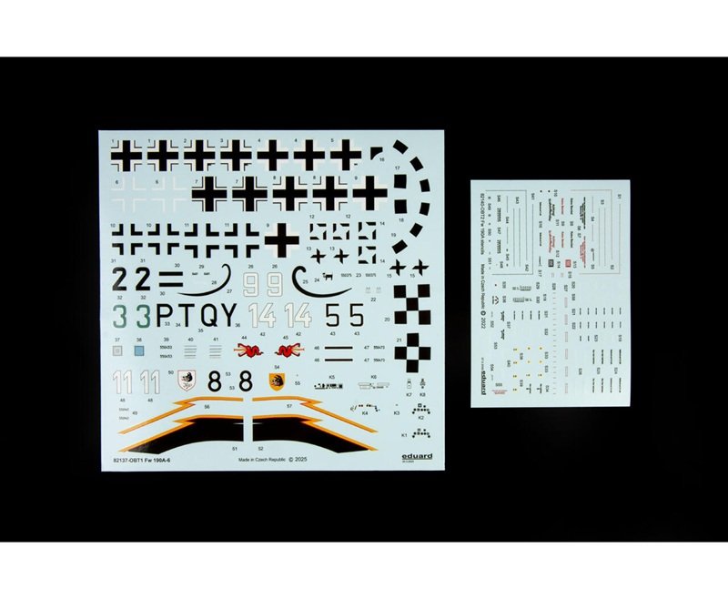 EDUARD 82137 MAQUETTE AVION Fw 190A-6 1/48 – Image 4