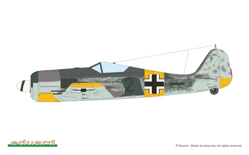 EDUARD 82137 MAQUETTE AVION Fw 190A-6 1/48 – Image 13