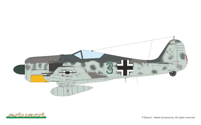 EDUARD 82137 MAQUETTE AVION Fw 190A-6 1/48 – Image 14