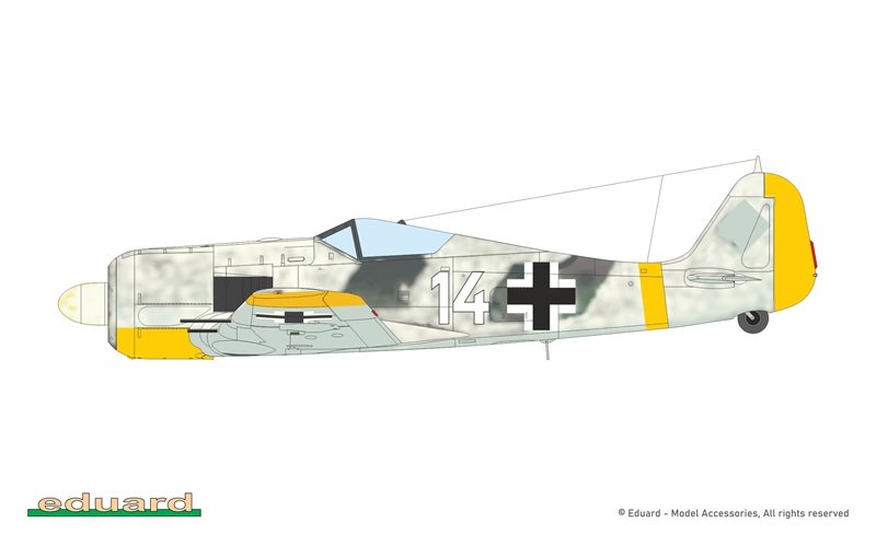 EDUARD 82137 MAQUETTE AVION Fw 190A-6 1/48 – Image 15