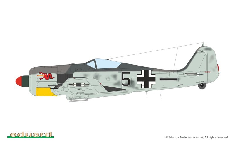 EDUARD 82137 MAQUETTE AVION Fw 190A-6 1/48 – Image 16