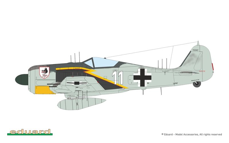 EDUARD 82137 MAQUETTE AVION Fw 190A-6 1/48 – Image 17
