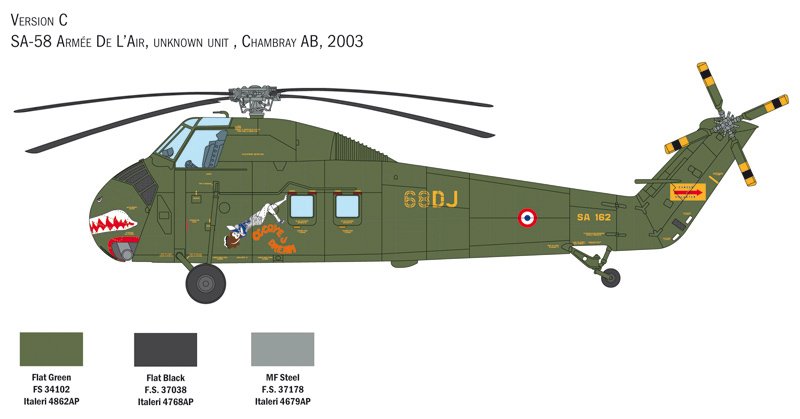 ITALERI 2776 H-34A Pirate /UH-34D U.S. Marines 1/48 – Image 5