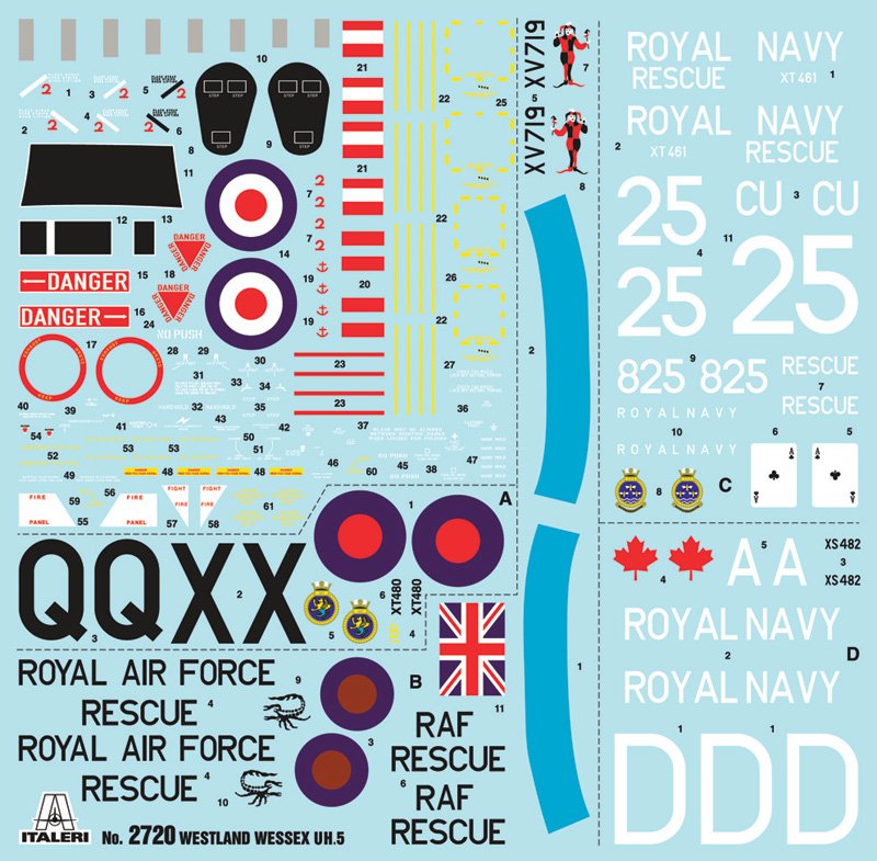 ITALERI 2027 WESSEX UH.5 1/48 – Image 3