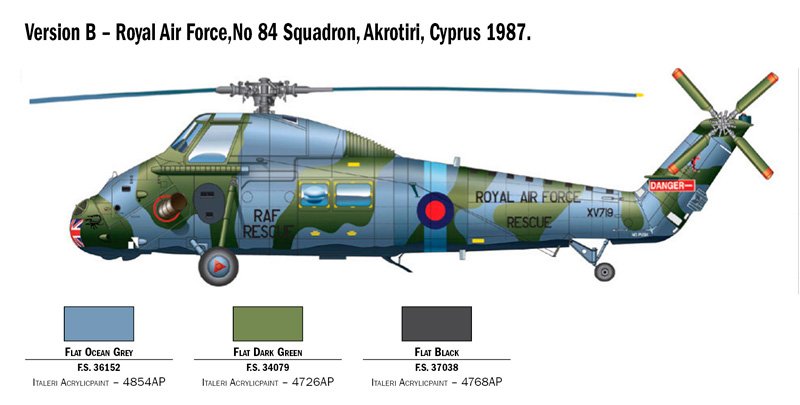 ITALERI 2027 WESSEX UH.5 1/48 – Image 5