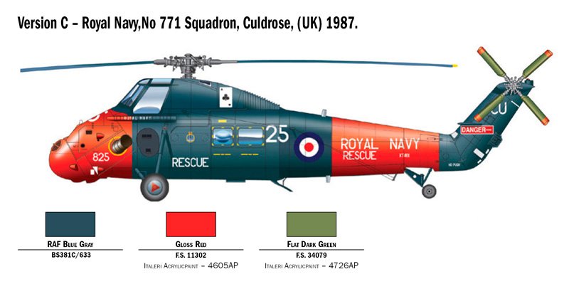 ITALERI 2027 WESSEX UH.5 1/48 – Image 6