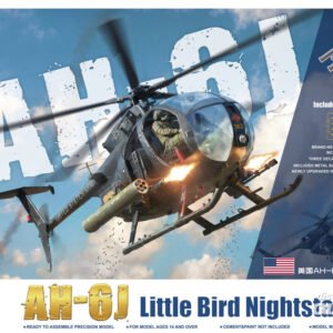 Zimi Model Maquette Hélicoptére ZM50001 AH-6J Little Bird Nightstalkers 1/35