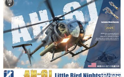 AH-6J Little Bird Nightstalkers 1/35 ZIMIMODEL