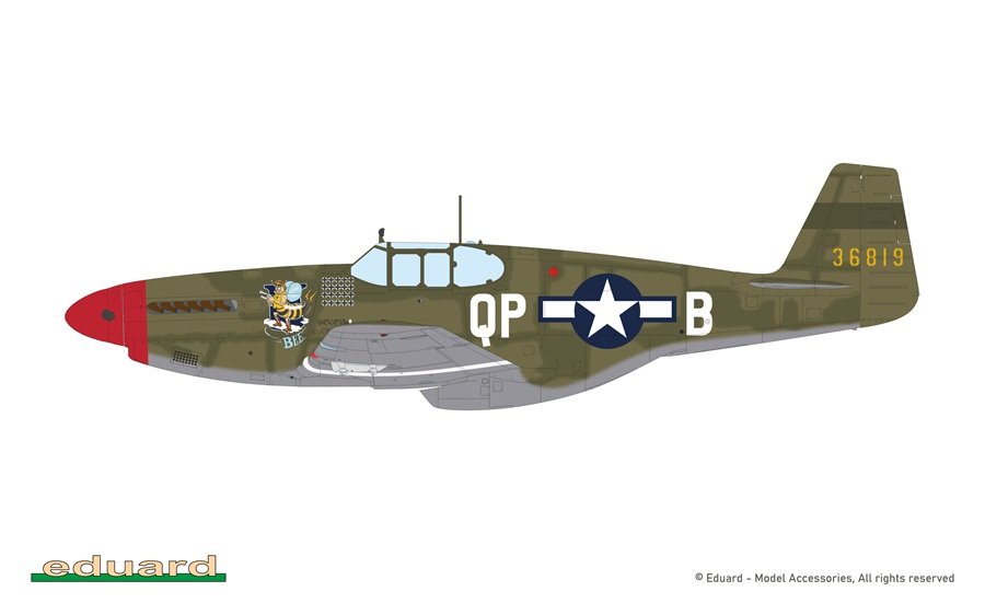 EDUARD Maquette Avion 932011 P-51B MUSTANG 1/32 – Image 3