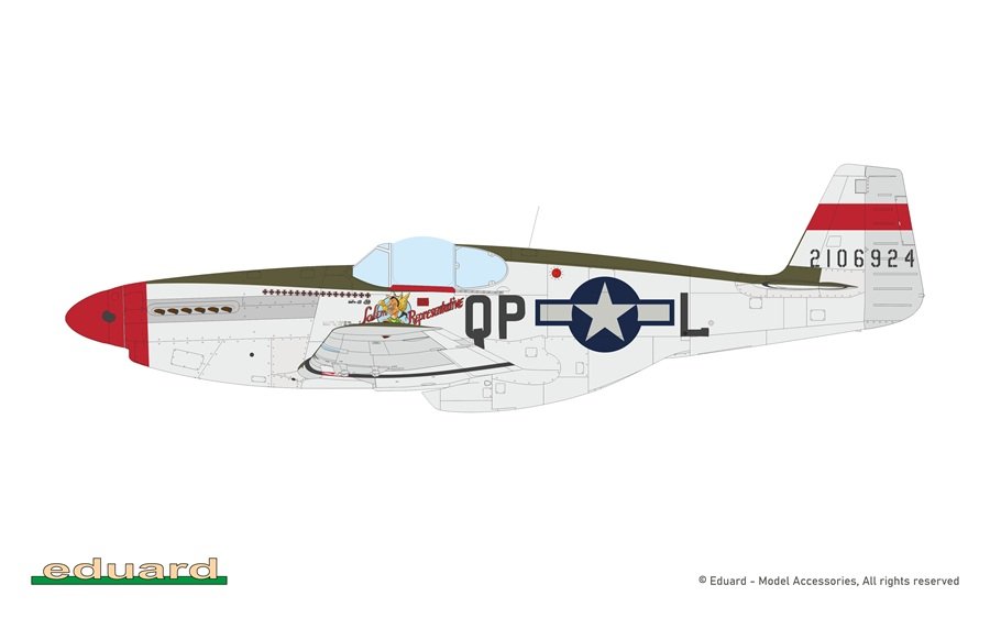 EDUARD Maquette Avion 932011 P-51B MUSTANG 1/32 – Image 7