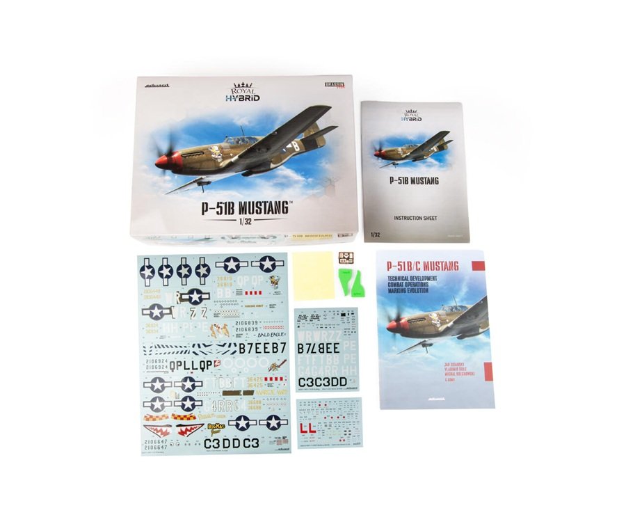 EDUARD Maquette Avion 932011 P-51B MUSTANG 1/32 – Image 11